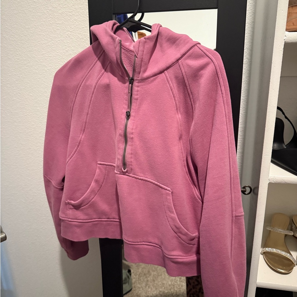 lululemon Pink Half-Zip Jacket